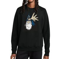 Unisex Organic CVC Fleece Crewneck Sweatshirt Thumbnail