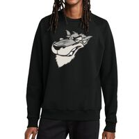 Unisex Organic CVC Fleece Crewneck Sweatshirt Thumbnail