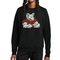 Unisex Organic CVC Fleece Crewneck Sweatshirt Thumbnail