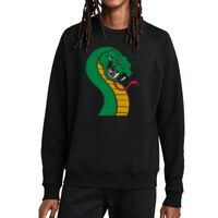 Unisex Organic CVC Fleece Crewneck Sweatshirt Thumbnail