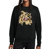 Unisex Organic CVC Fleece Crewneck Sweatshirt Thumbnail