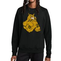 Unisex Organic CVC Fleece Crewneck Sweatshirt Thumbnail