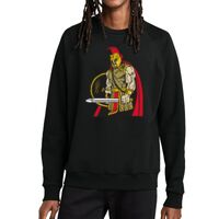 Unisex Organic CVC Fleece Crewneck Sweatshirt Thumbnail