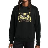 Unisex Organic CVC Fleece Crewneck Sweatshirt Thumbnail