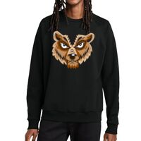 Unisex Organic CVC Fleece Crewneck Sweatshirt Thumbnail