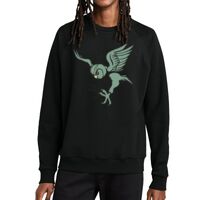 Unisex Organic CVC Fleece Crewneck Sweatshirt Thumbnail