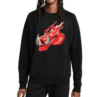 Unisex Organic CVC Fleece Crewneck Sweatshirt Thumbnail