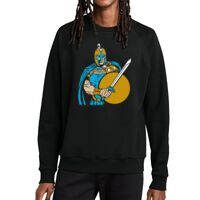 Unisex Organic CVC Fleece Crewneck Sweatshirt Thumbnail