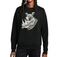 Unisex Organic CVC Fleece Crewneck Sweatshirt Thumbnail