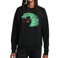Unisex Organic CVC Fleece Crewneck Sweatshirt Thumbnail