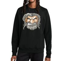 Unisex Organic CVC Fleece Crewneck Sweatshirt Thumbnail