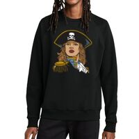 Unisex Organic CVC Fleece Crewneck Sweatshirt Thumbnail