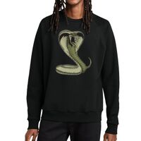 Unisex Organic CVC Fleece Crewneck Sweatshirt Thumbnail