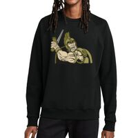 Unisex Organic CVC Fleece Crewneck Sweatshirt Thumbnail