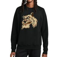 Unisex Organic CVC Fleece Crewneck Sweatshirt Thumbnail