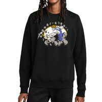 Unisex Organic CVC Fleece Crewneck Sweatshirt Thumbnail