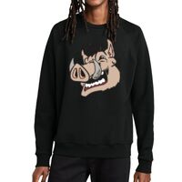Unisex Organic CVC Fleece Crewneck Sweatshirt Thumbnail