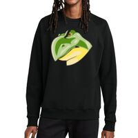 Unisex Organic CVC Fleece Crewneck Sweatshirt Thumbnail
