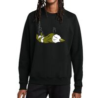 Unisex Organic CVC Fleece Crewneck Sweatshirt Thumbnail