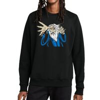 Unisex Organic CVC Fleece Crewneck Sweatshirt Thumbnail