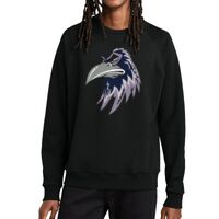Unisex Organic CVC Fleece Crewneck Sweatshirt Thumbnail
