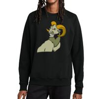 Unisex Organic CVC Fleece Crewneck Sweatshirt Thumbnail