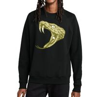 Unisex Organic CVC Fleece Crewneck Sweatshirt Thumbnail