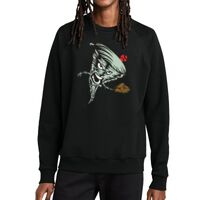 Unisex Organic CVC Fleece Crewneck Sweatshirt Thumbnail