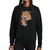 Unisex Organic CVC Fleece Crewneck Sweatshirt Thumbnail