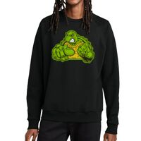 Unisex Organic CVC Fleece Crewneck Sweatshirt Thumbnail