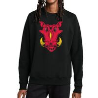 Unisex Organic CVC Fleece Crewneck Sweatshirt Thumbnail