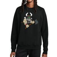 Unisex Organic CVC Fleece Crewneck Sweatshirt Thumbnail