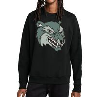 Unisex Organic CVC Fleece Crewneck Sweatshirt Thumbnail