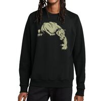 Unisex Organic CVC Fleece Crewneck Sweatshirt Thumbnail