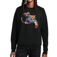 Unisex Organic CVC Fleece Crewneck Sweatshirt Thumbnail