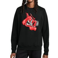 Unisex Organic CVC Fleece Crewneck Sweatshirt Thumbnail