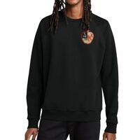 Unisex Organic CVC Fleece Crewneck Sweatshirt Thumbnail