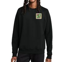 Unisex Organic CVC Fleece Crewneck Sweatshirt Thumbnail