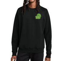 Unisex Organic CVC Fleece Crewneck Sweatshirt Thumbnail