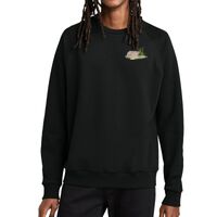 Unisex Organic CVC Fleece Crewneck Sweatshirt Thumbnail