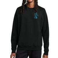 Unisex Organic CVC Fleece Crewneck Sweatshirt Thumbnail
