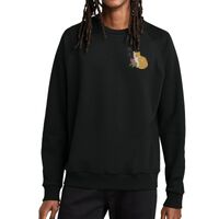 Unisex Organic CVC Fleece Crewneck Sweatshirt Thumbnail