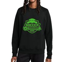 Unisex Organic CVC Fleece Crewneck Sweatshirt Thumbnail