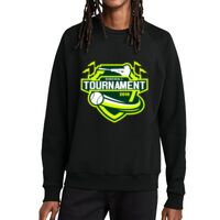 Unisex Organic CVC Fleece Crewneck Sweatshirt Thumbnail