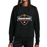 Unisex Organic CVC Fleece Crewneck Sweatshirt Thumbnail