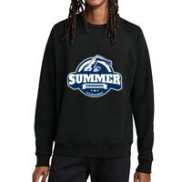Unisex Organic CVC Fleece Crewneck Sweatshirt Thumbnail
