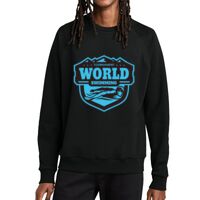 Unisex Organic CVC Fleece Crewneck Sweatshirt Thumbnail