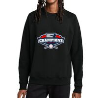 Unisex Organic CVC Fleece Crewneck Sweatshirt Thumbnail