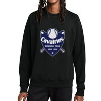 Unisex Organic CVC Fleece Crewneck Sweatshirt Thumbnail