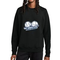 Unisex Organic CVC Fleece Crewneck Sweatshirt Thumbnail